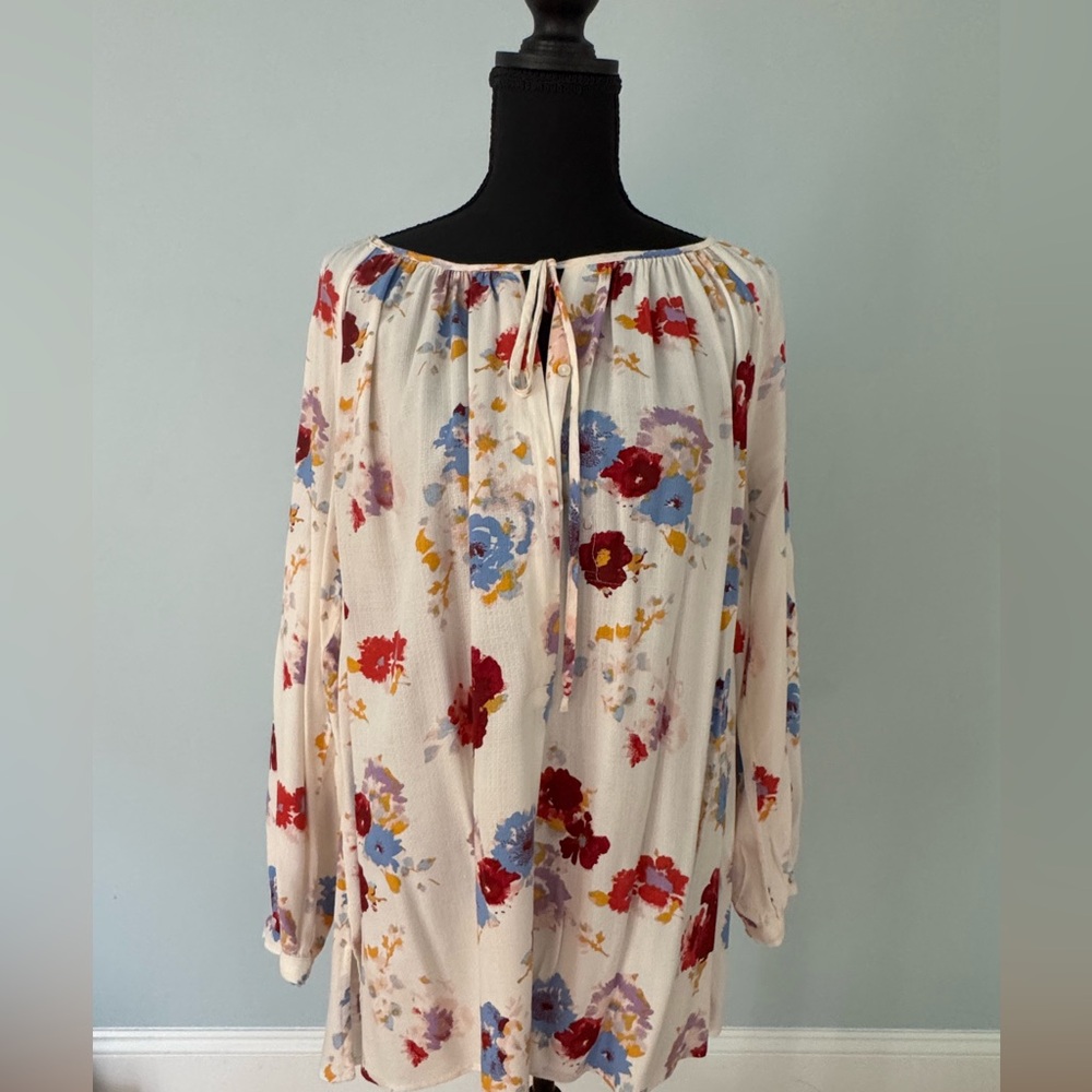 Floral Off-Shoulder Blouse